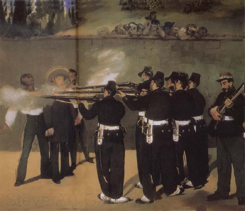 Francisco Goya Edouard Manet,Execution of Maximillian Spain oil painting art